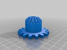 Spiral Kinetic Sculpture 3D Printer Model