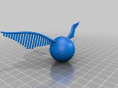 Winged Ball 3D Printer Model