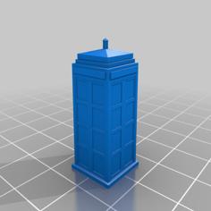 Dr. Who Tardis Valve Cap Schrader 3D Printer Model