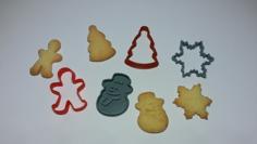 Christmas Cookie Cutter 3D Printer Model