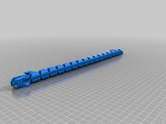 Flexi-gator 3D Printer Model