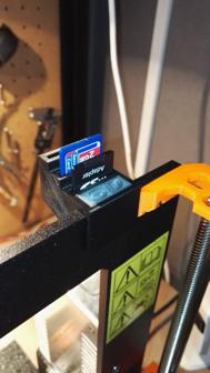 Sd Card Holder Prusa I3 MK2 3D Printer Model