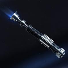 Obi-Wan Kenobi’s Lightsaber From Obi-Wan Kenobi TV Series Disney+ 3D Printer Model