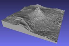 Mount McLoughlin – Oregon 3D Printer Model