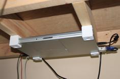 Macbook Pro Under Desk Mount 3D Printer Model