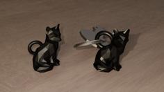 Low Poly Fox Keychain 3D Printer Model