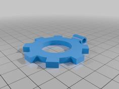 COG Tag 3D Printer Model