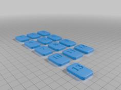 One Rummikub Set 3D Printer Model