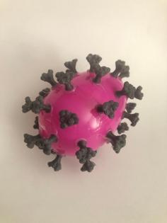 Easter Egg Corona Virus 3D Printer Model