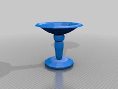 Bird Bath 3D Printer Model