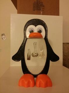 Earing Stand / Holder – Penguin 3D Printer Model