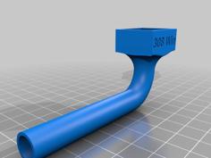 Guns Barrel Cooler 3D Printer Model