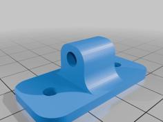 Bowden Tube Guide 3D Printer Model