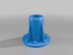 Railroad Mast Base 3D Printer Model