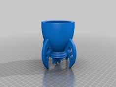 Rocket Cup 3D Printer Model