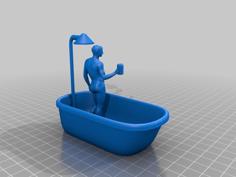 Shower Beer 3D Printer Model