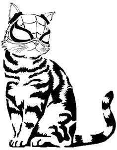 Marvel’s Spider-Cat Stencil 3D Printer Model