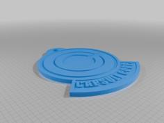 CapsuleCorpLogo 3D Printer Model