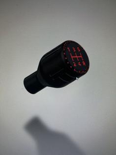 Gear Shift Knob – ‘Happiness Is Not Automatic’ 3D Printer Model