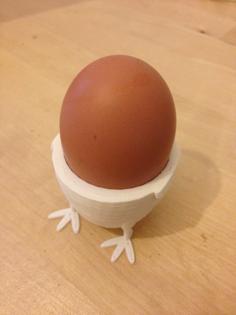 Chick Egg Cup 3D Printer Model