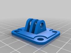 ZMR 250 Action Camera Mount 3D Printer Model