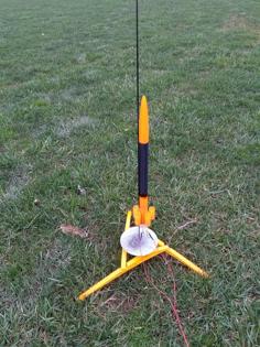 Custom Model Rocket (2) Body Tube & (3) Fin Can Types 3D Printer Model