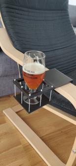 Drink Holder For Ikea POÄNG Armchair 3D Printer Model