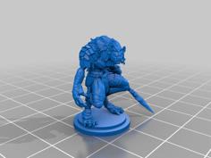 Regular Gnoll 3D Printer Model