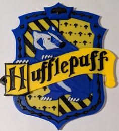 Hufflepuff Harry Potter Multimaterial (Prusa Mmu) 3D Printer Model