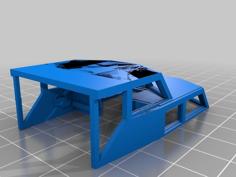 1-87 Cabin Cruiser (MV Bait-fish) Full Hull And Waterline 3D Printer Model