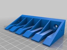 Test Lead Rack 3D Printer Model