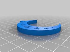 Moon Charm 3D Printer Model