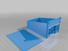 Old Sellersburg Shoe Store? Building (HO Scale) 3D Printer Model