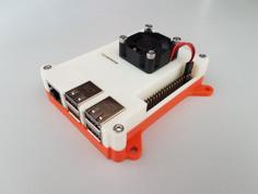 Raspberry Pi 3 (B/B+) Easy Access GPIO Case 3D Printer Model