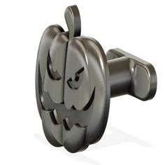 Halloween Pumpkin Cufflinks 3D Printer Model