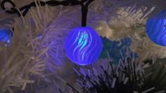 Christmas Tree Ball Lights 3D Printer Model