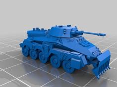 Wolfenstein 8 Rad Armored Car 3D Printer Model