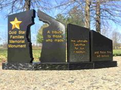 Gold Star Memorial 3D Printer Model