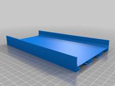 Three Lane To Two Lane Fat Track Merger For Crash Racers 3D Printer Model