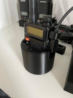 Baofeng UV-5R Cup Holder 3D Printer Model