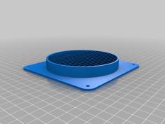 Light Proof Vent 100mm 3D Printer Model