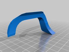 WPL C24 Jeep Bushwacker Style Fender Flares 3D Printer Model