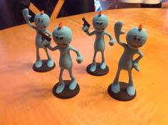 Mr. Meeseeks – New & Old – RICK AND MORTY 3D Printer Model