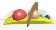 Sun And Planets To Scale Update 1.28.2018 3D Printer Model