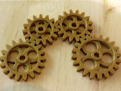 Gears For Custom Cog Work 3D Printer Model