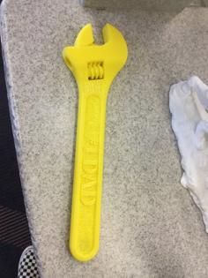 Father’s Day Wrench 3D Printer Model