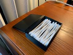 Cotton Swab / Q-Tip Travel Case 3D Printer Model