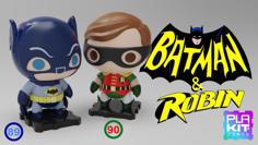 Classic Batman & Robin (60s TV Version) 3D Printer Model