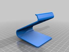 Simple IPhone Desk Stand 3D Printer Model