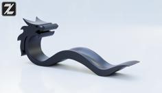 Dragon Incense Holder 3D Printer Model